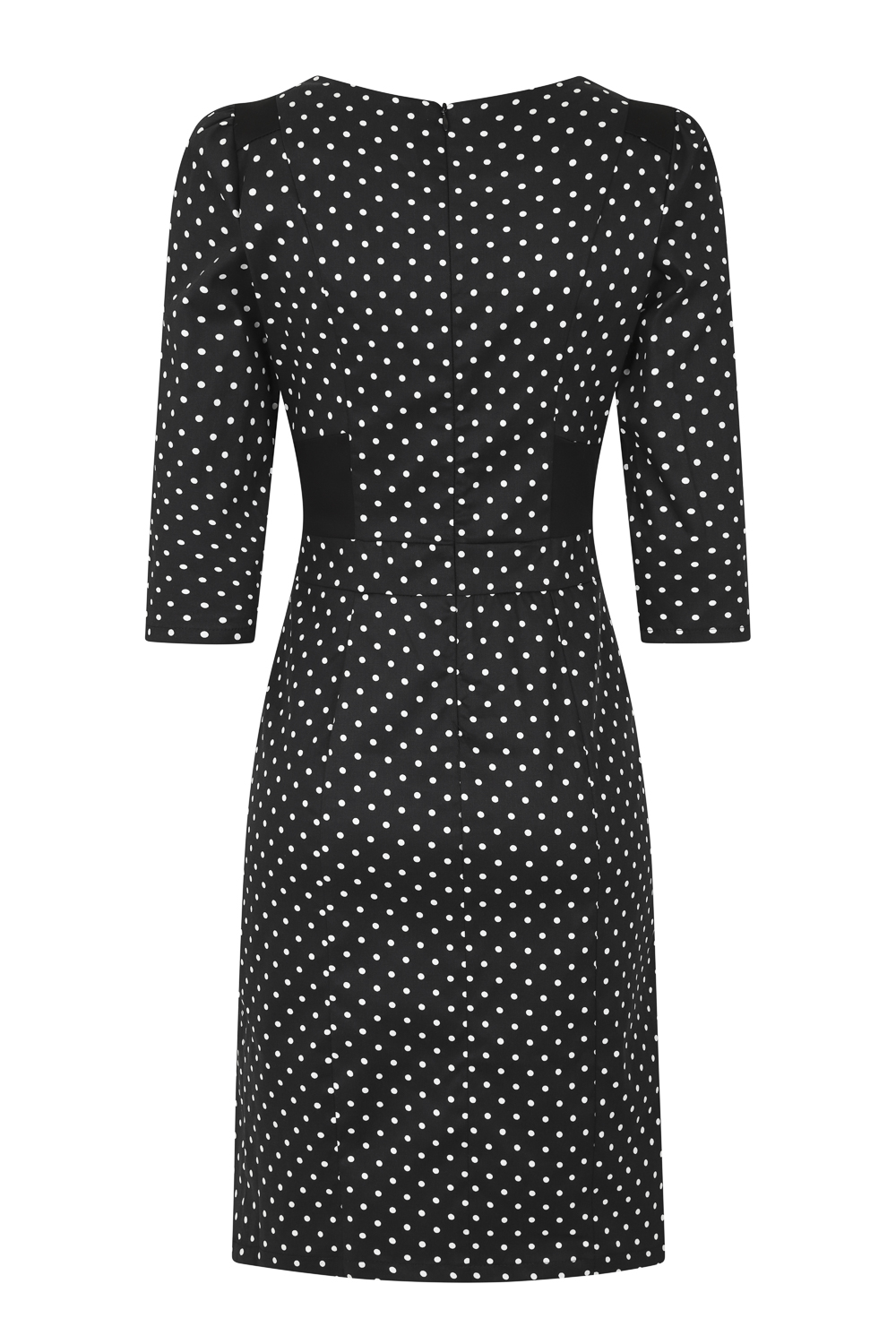 Cecelia Polka Dot Wiggle Dress